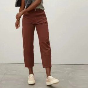 Everlane | Utility Barrel Pant in Rosewood